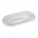 Travessa 24,7x13x2 Cm Oval De Cristal Ecológico Coração
